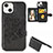 Funda Silicona Gel Goma Patron de Moda Carcasa S02 para Apple iPhone 13