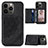 Funda Silicona Gel Goma Patron de Moda Carcasa S06 para Apple iPhone 13 Pro