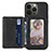 Funda Silicona Gel Goma Patron de Moda Carcasa S06 para Apple iPhone 13 Pro Max