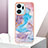 Funda Silicona Gel Goma Patron de Moda Carcasa Y01B para Huawei Honor X7a