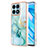 Funda Silicona Gel Goma Patron de Moda Carcasa Y01B para Huawei Honor X8a 4G