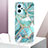 Funda Silicona Gel Goma Patron de Moda Carcasa Y01B para Oppo A96 4G