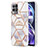 Funda Silicona Gel Goma Patron de Moda Carcasa Y02B para Realme 8i