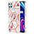 Funda Silicona Gel Goma Patron de Moda Carcasa Y02B para Realme C25Y India