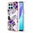 Funda Silicona Gel Goma Patron de Moda Carcasa Y03B para Huawei Honor X6