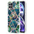 Funda Silicona Gel Goma Patron de Moda Carcasa Y04B para Realme 8i