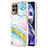 Funda Silicona Gel Goma Patron de Moda Carcasa Y05B para Realme 8i