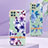 Funda Silicona Gel Goma Patron de Moda Carcasa Y06B para Samsung Galaxy F42 5G