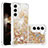 Funda Silicona Gel Goma Patron de Moda Carcasa Y06B para Samsung Galaxy S24 5G