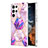 Funda Silicona Gel Goma Patron de Moda Carcasa Y08B para Samsung Galaxy S21 Ultra 5G