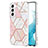 Funda Silicona Gel Goma Patron de Moda Carcasa Y08B para Samsung Galaxy S22 Plus 5G