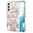 Funda Silicona Gel Goma Patron de Moda Carcasa Y09B para Samsung Galaxy S21 5G