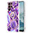 Funda Silicona Gel Goma Patron de Moda Carcasa Y13B para Samsung Galaxy S21 Ultra 5G