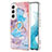 Funda Silicona Gel Goma Patron de Moda Carcasa Y15B para Samsung Galaxy S22 5G