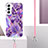 Funda Silicona Gel Goma Patron de Moda Carcasa Y18B para Samsung Galaxy S21 FE 5G