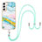 Funda Silicona Gel Goma Patron de Moda Carcasa Y21B para Samsung Galaxy S21 5G