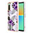 Funda Silicona Gel Goma Patron de Moda Carcasa YB4 para Sony Xperia 10 IV