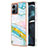 Funda Silicona Gel Goma Patron de Moda Carcasa YB5 para Motorola Moto G14