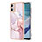 Funda Silicona Gel Goma Patron de Moda Carcasa YB5 para Motorola Moto G53 5G