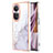 Funda Silicona Gel Goma Patron de Moda Carcasa YB5 para Oppo Reno10 Pro 5G