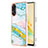 Funda Silicona Gel Goma Patron de Moda Carcasa YB5 para Oppo Reno8 T 4G