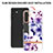 Funda Silicona Gel Goma Patron de Moda Carcasa YB6 para Samsung Galaxy Quantum4 5G