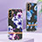 Funda Silicona Gel Goma Patron de Moda Carcasa YB6 para Samsung Galaxy Quantum4 5G