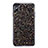 Funda Silicona Goma Bling Bling para Apple iPhone X Negro