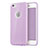 Funda Silicona Goma con Agujero para Apple iPhone 6S Plus Morado