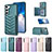 Funda Silicona Goma de Cuero Carcasa BF1 para Samsung Galaxy S22 5G