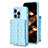 Funda Silicona Goma de Cuero Carcasa BF3 para Apple iPhone 13 Pro