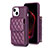 Funda Silicona Goma de Cuero Carcasa BF3 para Apple iPhone 14