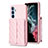 Funda Silicona Goma de Cuero Carcasa BF3 para Samsung Galaxy Quantum4 5G