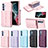 Funda Silicona Goma de Cuero Carcasa BF3 para Samsung Galaxy Quantum4 5G