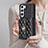 Funda Silicona Goma de Cuero Carcasa BF3 para Samsung Galaxy S22 Plus 5G