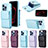 Funda Silicona Goma de Cuero Carcasa BF4 para Apple iPhone 13 Pro