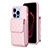 Funda Silicona Goma de Cuero Carcasa BF4 para Apple iPhone 13 Pro Max