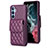 Funda Silicona Goma de Cuero Carcasa BF4 para Samsung Galaxy Quantum4 5G