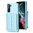 Funda Silicona Goma de Cuero Carcasa BF5 para Samsung Galaxy S21 FE 5G