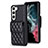 Funda Silicona Goma de Cuero Carcasa BF5 para Samsung Galaxy S22 Plus 5G