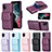 Funda Silicona Goma de Cuero Carcasa BF6 para Samsung Galaxy F12