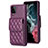 Funda Silicona Goma de Cuero Carcasa BF6 para Samsung Galaxy M12