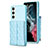 Funda Silicona Goma de Cuero Carcasa BF6 para Samsung Galaxy S22 5G