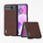 Funda Silicona Goma de Cuero Carcasa BH4 para Motorola Moto Razr 40 5G