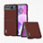 Funda Silicona Goma de Cuero Carcasa BH5 para Motorola Moto Razr 40 5G