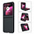 Funda Silicona Goma de Cuero Carcasa BY3 para Motorola Moto Razr 40 Ultra 5G