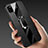 Funda Silicona Goma de Cuero Carcasa con Magnetico Anillo de dedo Soporte T01 para Huawei Honor View 30 5G