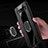 Funda Silicona Goma de Cuero Carcasa con Magnetico Anillo de dedo Soporte T01 para Samsung Galaxy S10