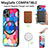 Funda Silicona Goma de Cuero Carcasa con Magnetico S01D para Apple iPhone 13