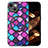 Funda Silicona Goma de Cuero Carcasa con Magnetico S01D para Apple iPhone 13